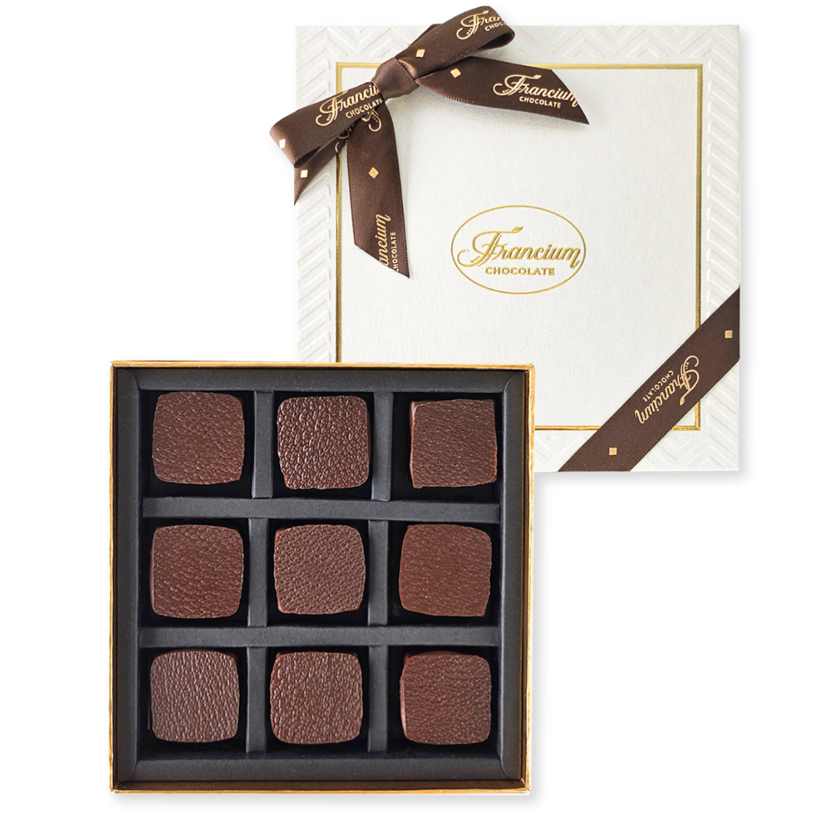 Dark Chocolate enrobed Cappuccino - 9 Pieces – Francium Chocolate™